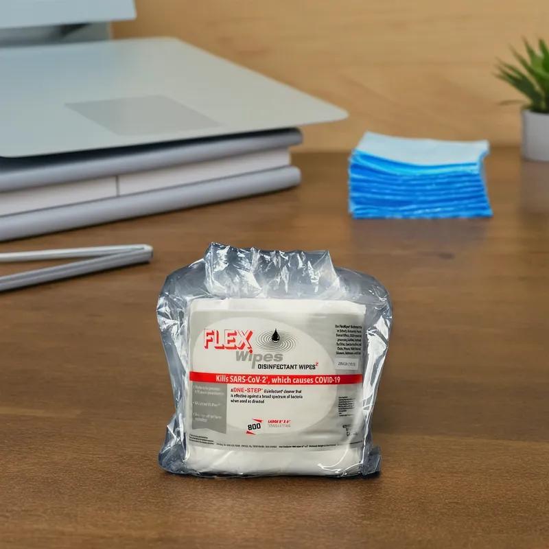 FLEX® Citrus Scent One-Step Disinfectant Multi Surface Wipe Virucidal 75 Count/Pack 6 Packs/Case 450 Count/Case