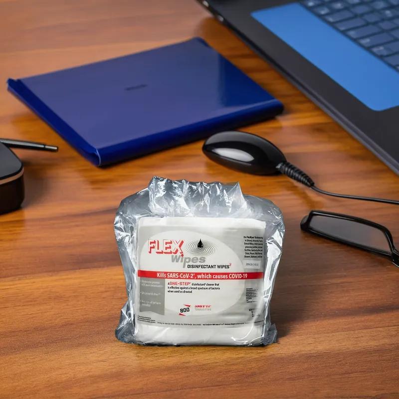 FLEX® Citrus Scent One-Step Disinfectant Multi Surface Wipe Virucidal 75 Count/Pack 6 Packs/Case 450 Count/Case