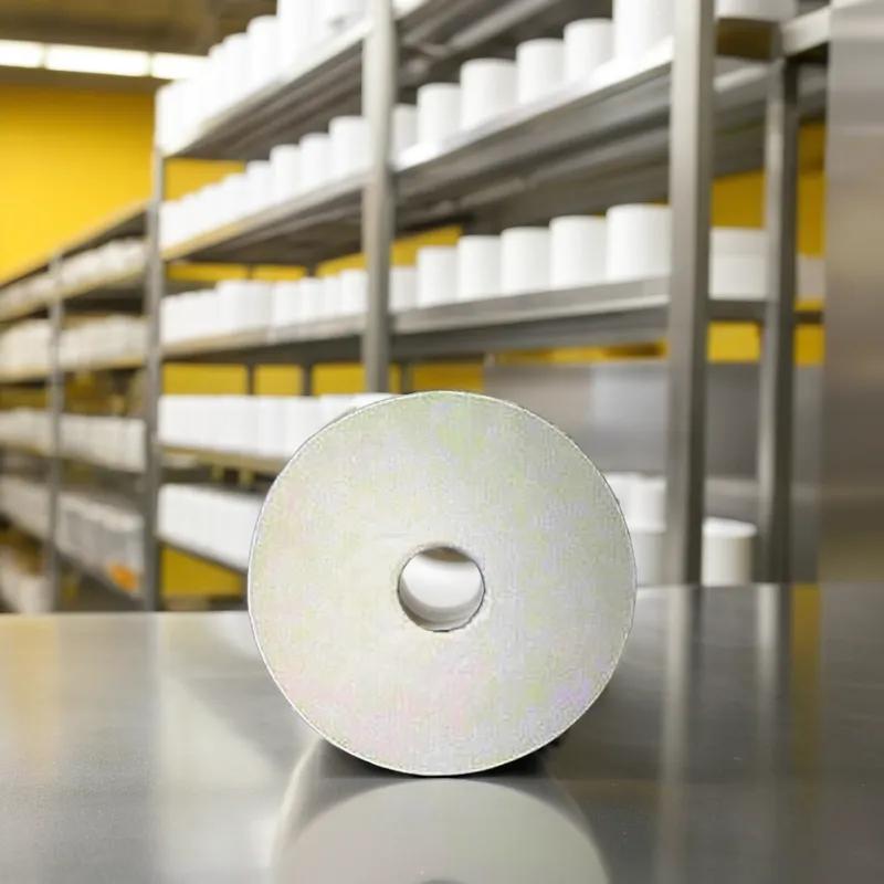 Victoria Bay Toilet Paper & Tissue Roll 1PLY White Jumbo (JRT) 6 Rolls/Case