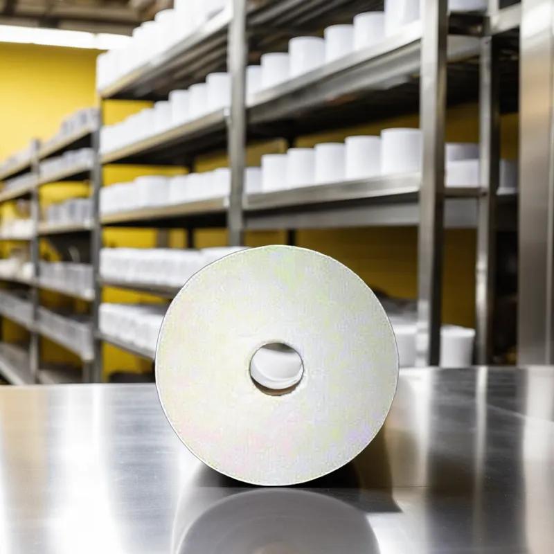 Victoria Bay Toilet Paper & Tissue Roll 1PLY White Jumbo (JRT) 6 Rolls/Case