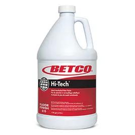 Hi-Tech® Mild Scent Floor Finish 1 GAL Burnishing RTU Liquid Metal Interlocked Acrylic Polymer 4/Case