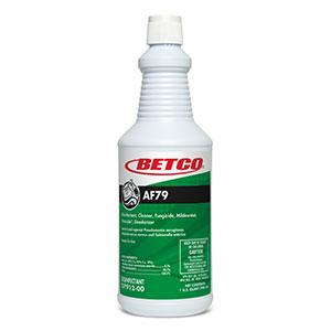 AF79 Citrus Bouquet Restroom Cleaner One-Step Disinfectant 1 QT Multi Surface Alkaline RTU Acid-Free Germicidal 12/Case