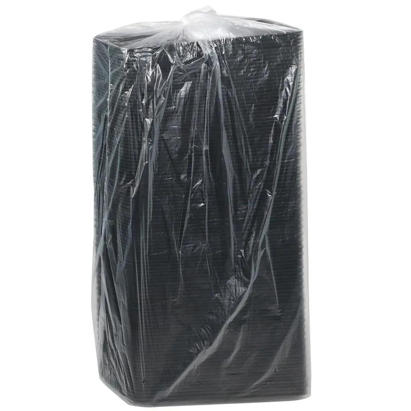 7S Meat Tray 14.625X5.625X0.67 IN Polystyrene Foam Black Rectangle 250/Case