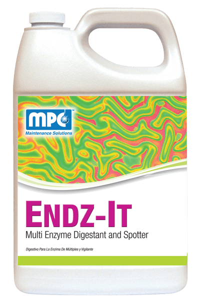 Endz-It Odor Digestant Bio Spotter & Odor Eliminator Bubble Gum White 1 GAL 4/Case