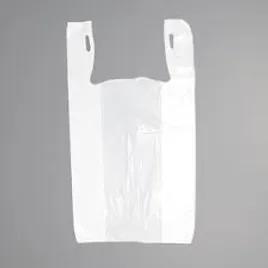 Bag 8X4X15 IN Plastic 13MIC White T-Sack 2000/Case