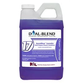DUAL-BLEND® Lavender Cleaner 5X4X9 IN 80 FLOZ Multi Surface 4/Case
