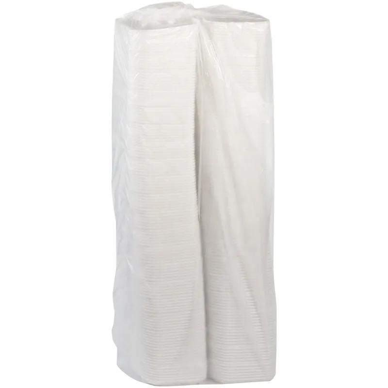 1S Supermarket Tray 5.1X5.1X0.65 IN Polystyrene Foam White Square 1000/Case