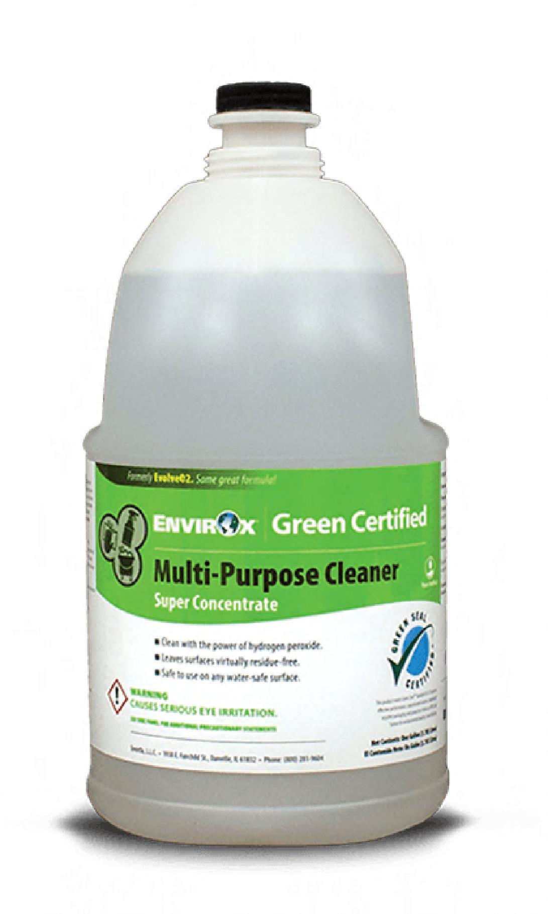 Evolve Cleaner 1 GAL Multi Surface With Bottle & Trigger 4/Case