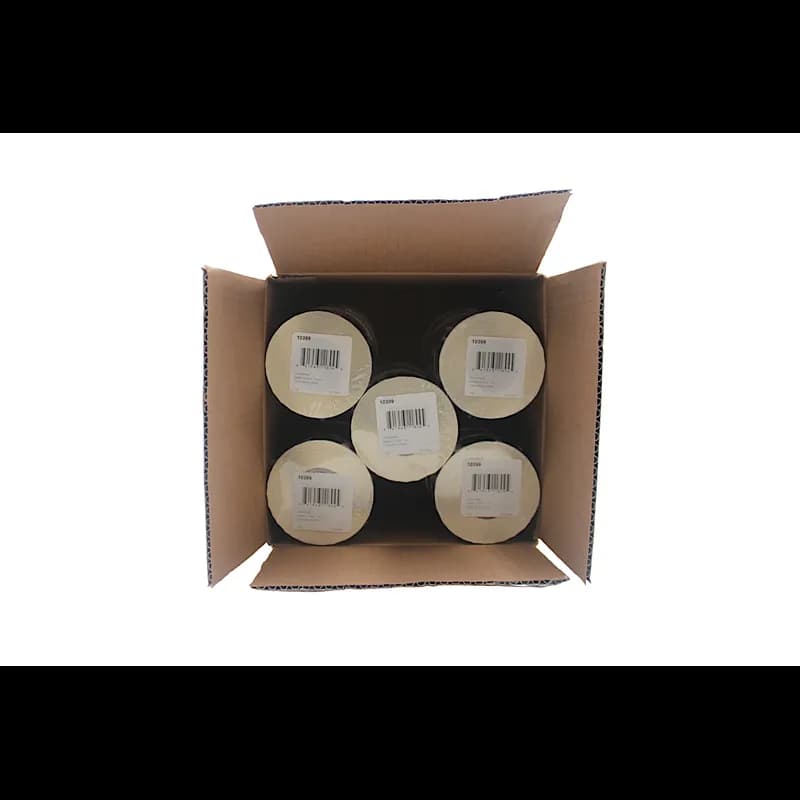 Choice Angus Meat Label 1.3X1.3 IN Red Black Silver Shield 1000 Count/Roll 25 Rolls/Case 25000 Count/Case