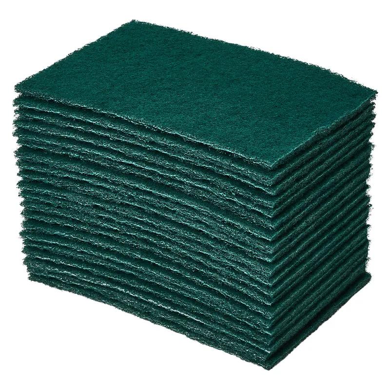 Victoria Bay General Purpose Scouring Pad 6X9 IN Fiber Green 20/Case