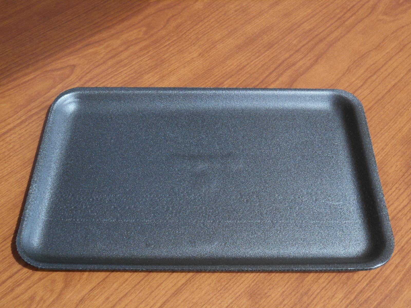 Dyne-A-Pak 16S Tray Polystyrene Foam Black 250/Case