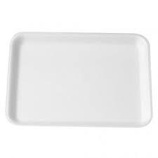 Dyne-A-Pak 4D Tray Polystyrene Foam White 500/Case