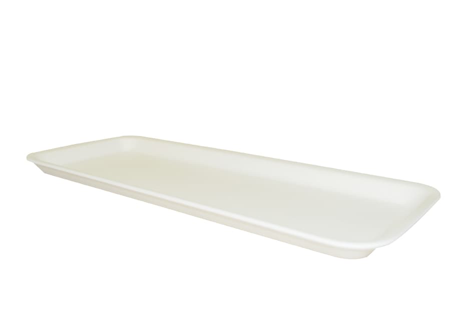 Dyne-A-Pak 7H Tray Polystyrene Foam White 250/Case