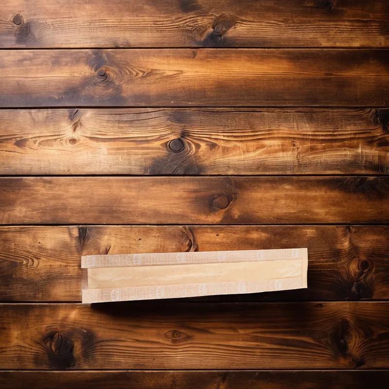 Bread Bag 4X2X24 IN Paper Kraft Gusset With Window 1000/Case