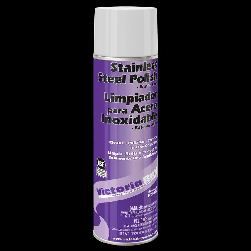 Victoria Bay WB Stainless Steel Cleaner 16 FLOZ 12/Case