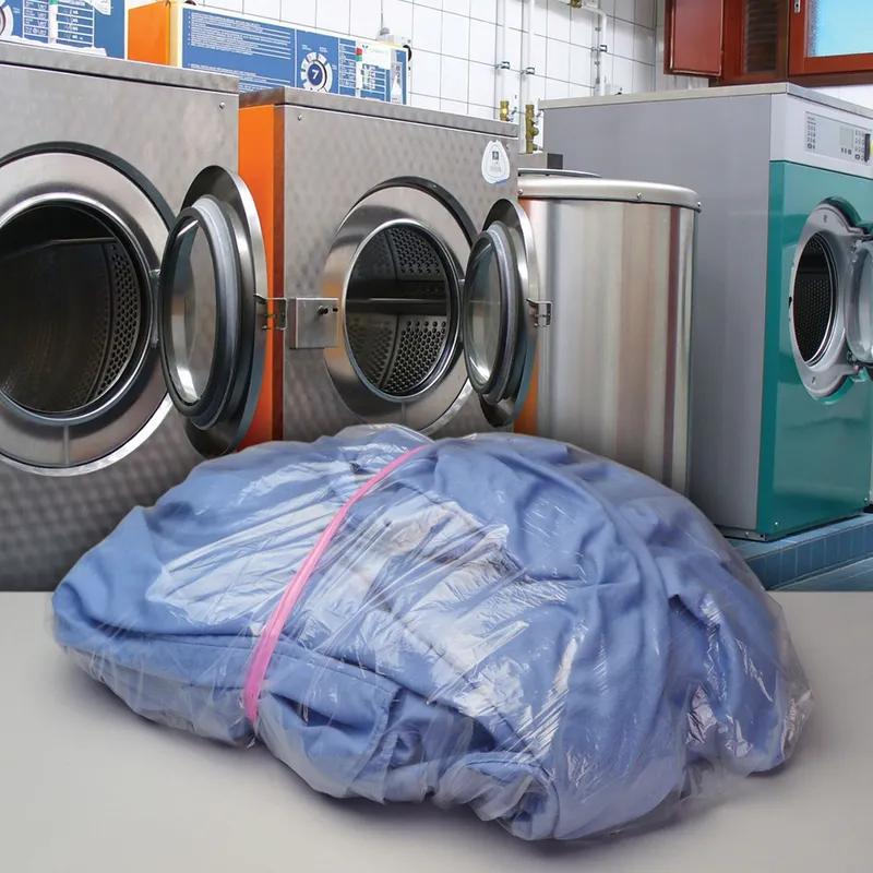 Laundry Bag 36X39 IN Green Polyvinyl Alcohol (PVA) 0.8MIL Water Soluble 25 Count/Roll 4 Rolls/Case 100 Count/Case