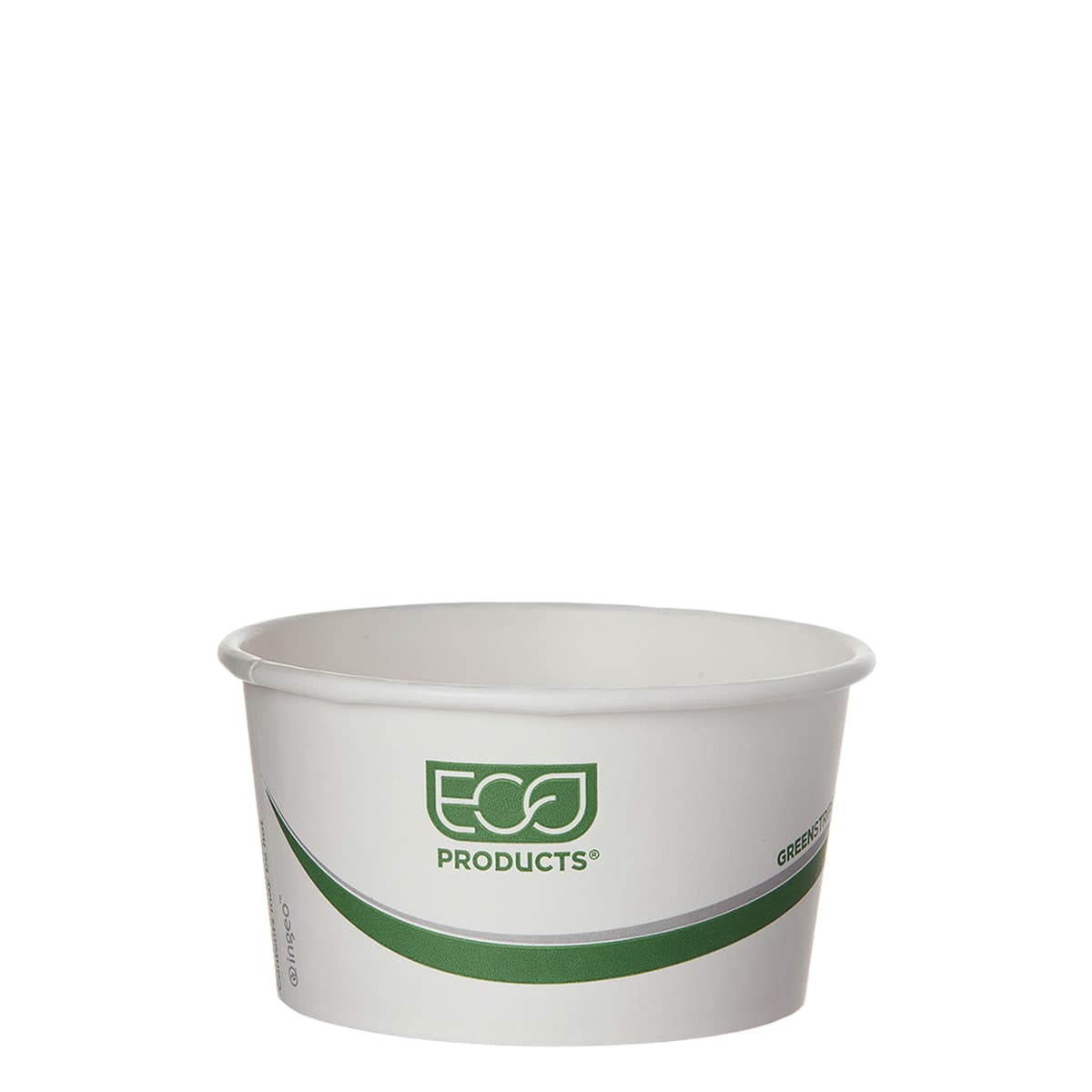 GreenStripe® Soup Food Container Base 12 OZ Paper White Round 500/Case