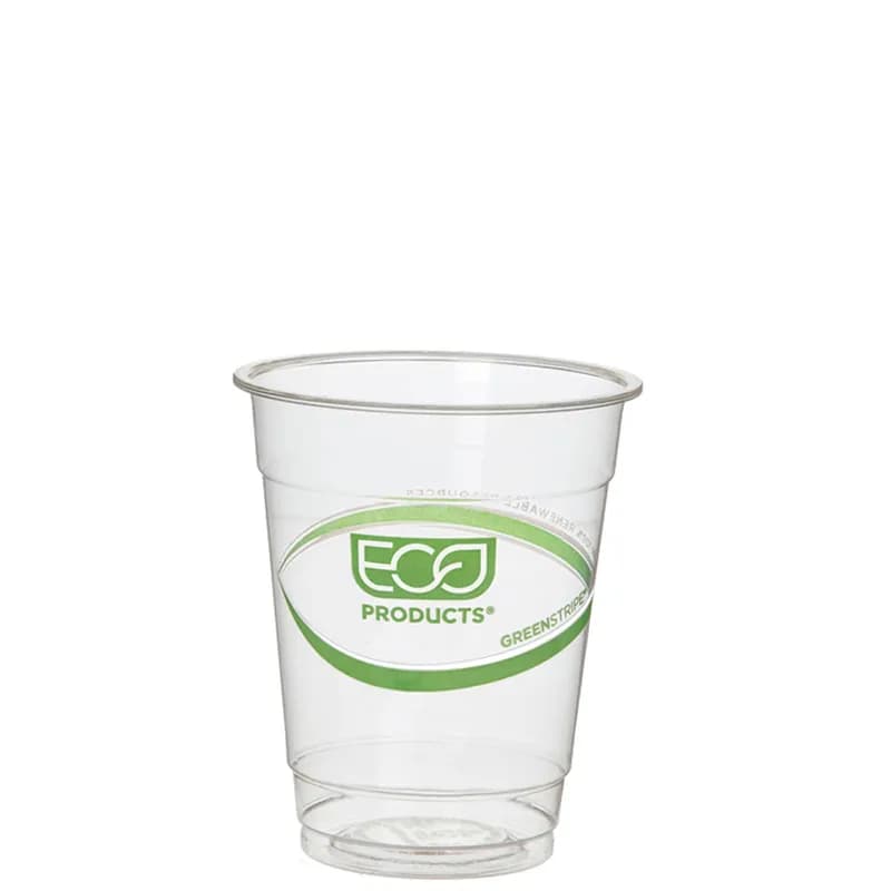 GreenStripe® Cold Cup 7 OZ PLA Clear 2000/Case