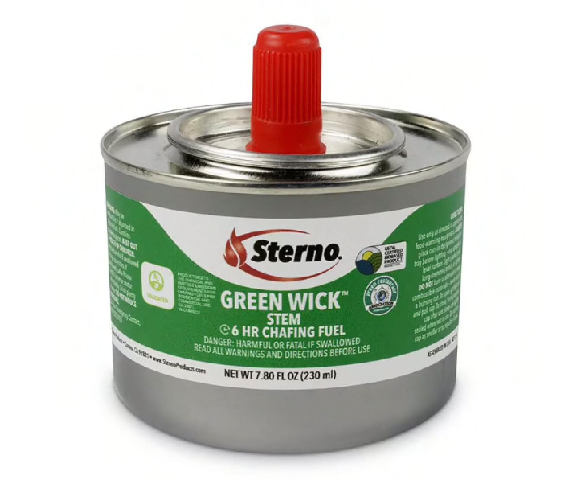 Chafing Fuel 6-HR Stem Wick 24/Case