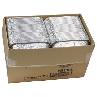 Steam Table Pan 1/2 Size 12.8X10.4X2.6 IN Aluminum Silver 100/Case