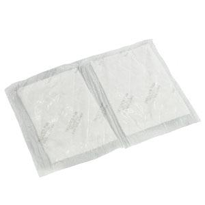 Dri-Loc® Meat Pad 4.75X7 IN Plastic Cellulose White Rectangle Absorbent 2000/Case