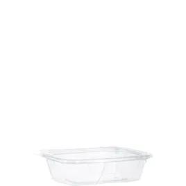 Dart® ClearPac® SafeSeal™ Cold Deli Container Base & Lid Combo With Flat Lid 20 OZ PET Clear 100 Count/Pack 2 Packs/Case