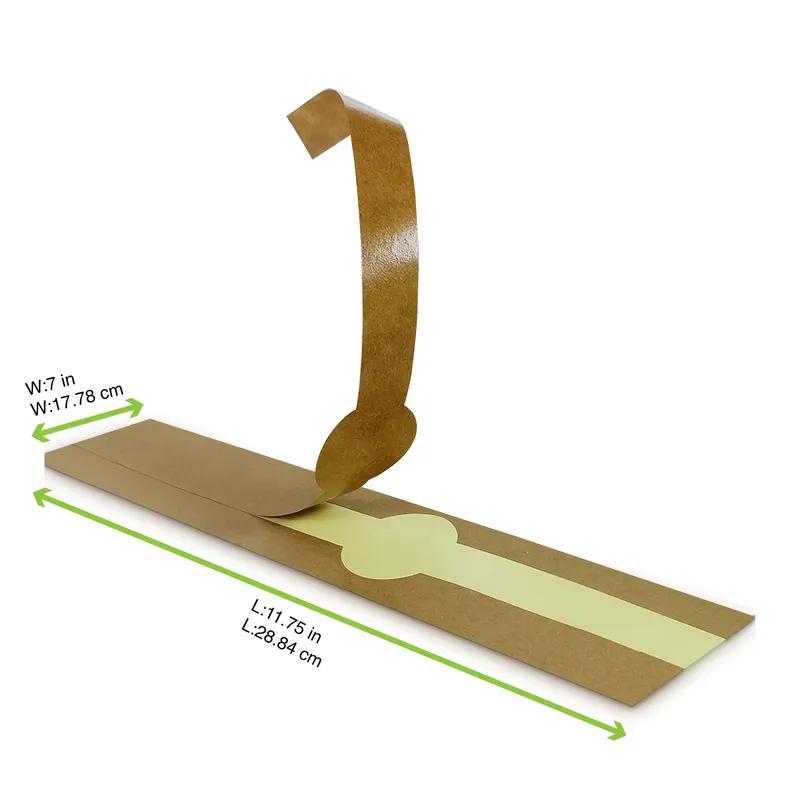 Self-Adhering Paper 11.75 IN Kraft Paper 500 Count/Case