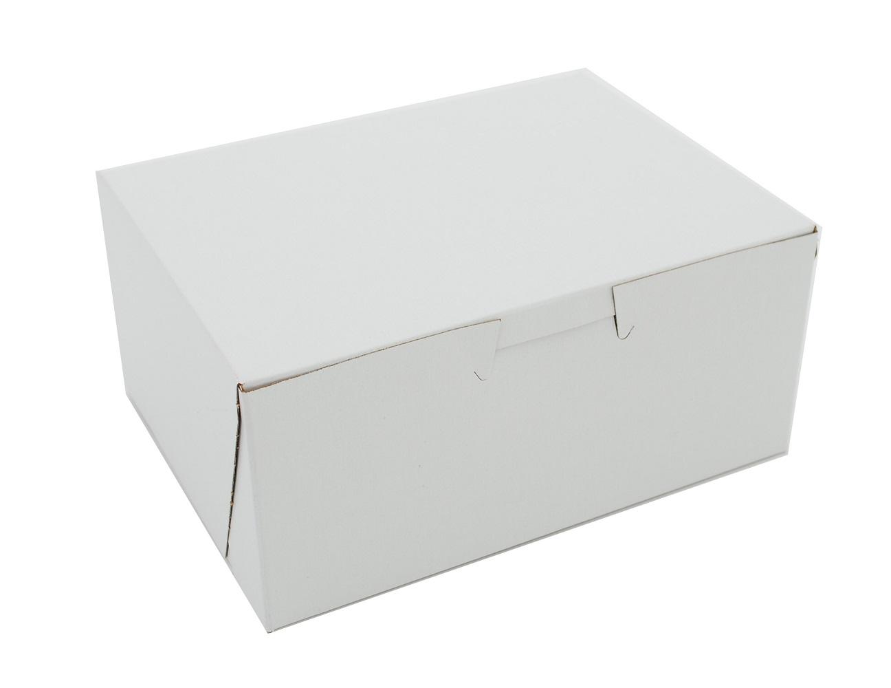Bakery Box 6X4.5X2.75 IN White Without Window Premium 250/Case