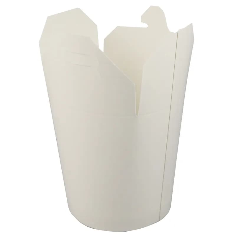 SmartServ® Food Pail 16 OZ 3.25X3.1875 IN Paper White Round 500/Case