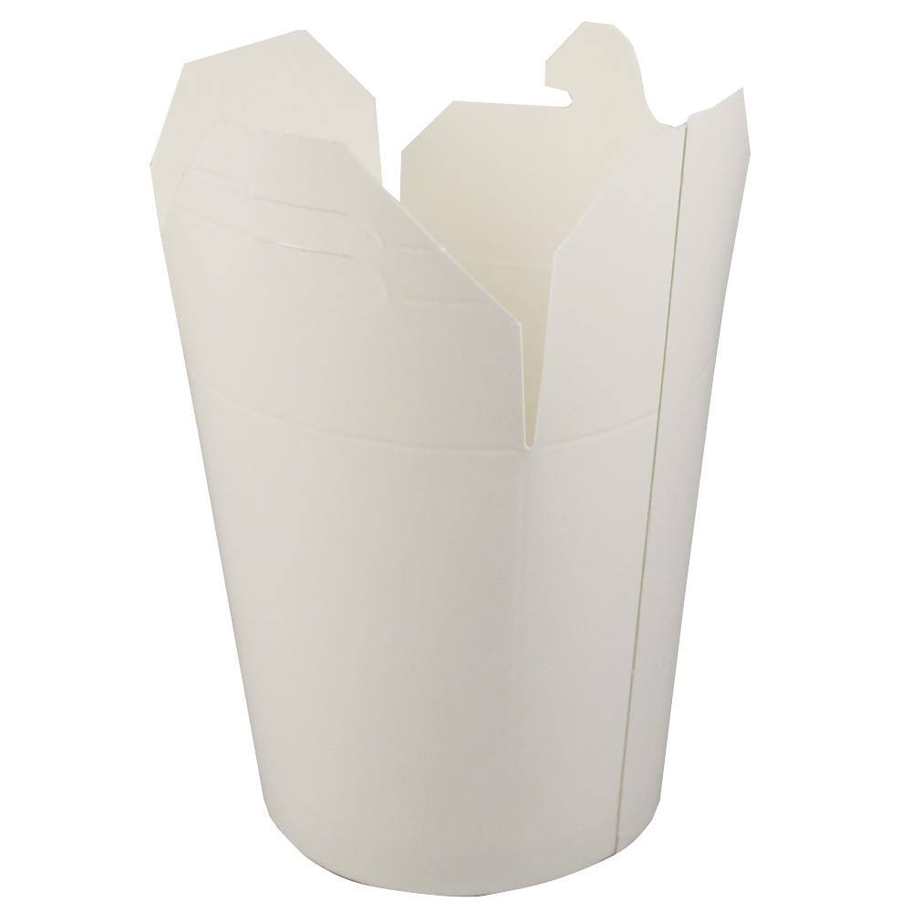 SmartServ® Food Pail 16 OZ 3.25X3.1875 IN Paper White Round 500/Case