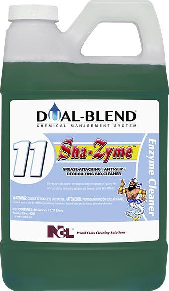 SHA-ZYME Herbal Floor Cleaner Degreaser 80 FLOZ Daily Concentrate 4/Case