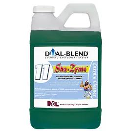 SHA-ZYME Herbal Floor Cleaner Degreaser 5X4X9 IN 80 FLOZ Daily Concentrate 4/Case