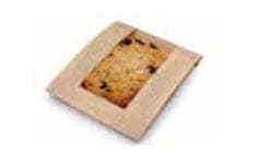 Bagcraft® Bakery Bag 5X1.5X7 IN Kraft Paper Natural With Window 500/Case