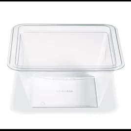 Fresh 'n Clear® GoCube® Deli Container Base 24 OZ PET Clear Square 300/Case