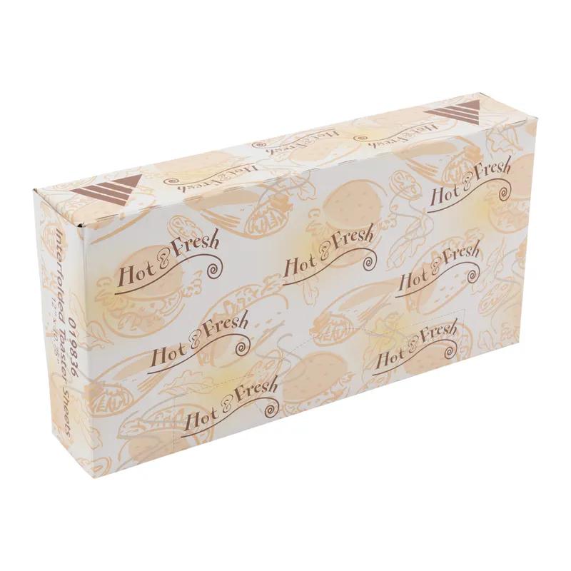 Hot & Fresh Toaster Sheet 12X10.75 IN Paper White 2400/Case