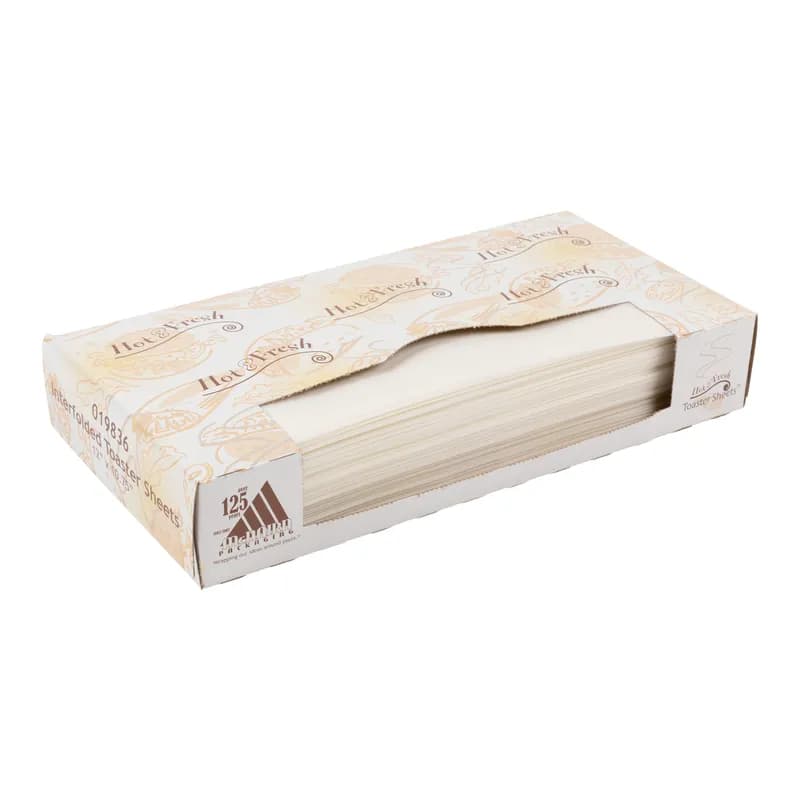 Hot & Fresh Toaster Sheet 12X10.75 IN Paper White 2400/Case