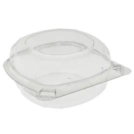 Take-Out Container Hinged With Dome Lid 5.43X5.29X2.65 IN RPET Clear Square 375/Case