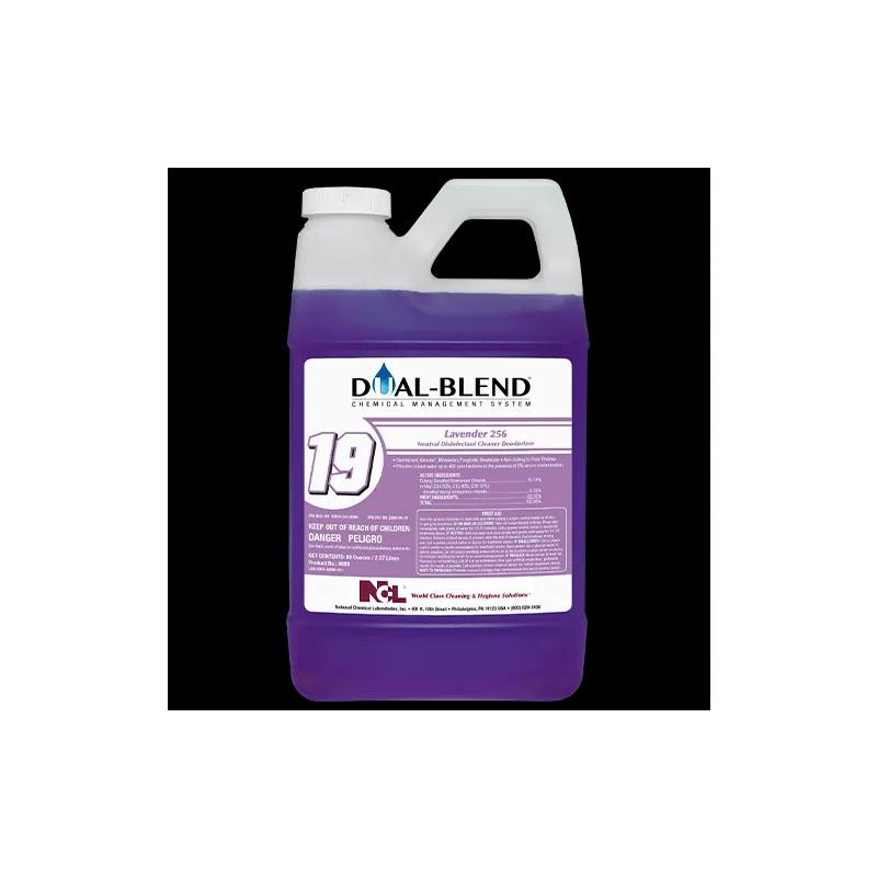 DUAL-BLEND® #19 Lavender Disinfectant 5X4X9 IN 80 FLOZ 4/Case