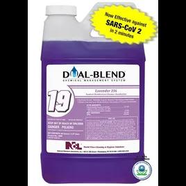 DUAL-BLEND® #19 Lavender Disinfectant 80 FLOZ 4/Case