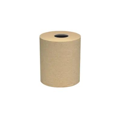 von Drehle Roll Paper Towel 800 FT 1PLY Kraft Standard Roll 6 Rolls/Case