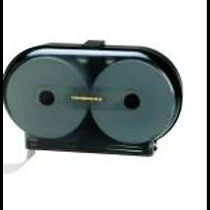 von Drehle Toilet Paper Dispenser Wall Mount Smoke 2-Roll Jumbo (JRT) Side-by-Side 1/Each