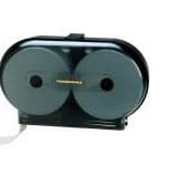 von Drehle Toilet Paper Dispenser Wall Mount Smoke 2-Roll Jumbo (JRT) Side-by-Side 1/Each
