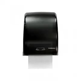 von Drehle Paper Towel Dispenser Wall Mount Black Hard Roll Touchless 1/Each