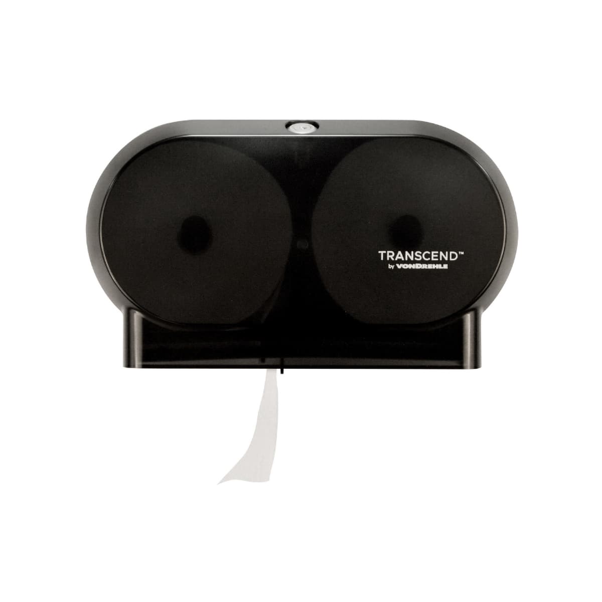 von Drehle Smart-Core Transcend® Toilet Paper Dispenser 13X7.5 IN Matte Black 1/Each