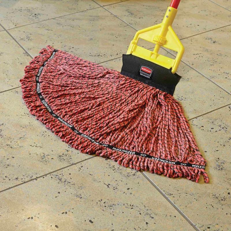 Invader Side-Gate Wet Mop Handle 60 IN Red Fiberglass 1/Each