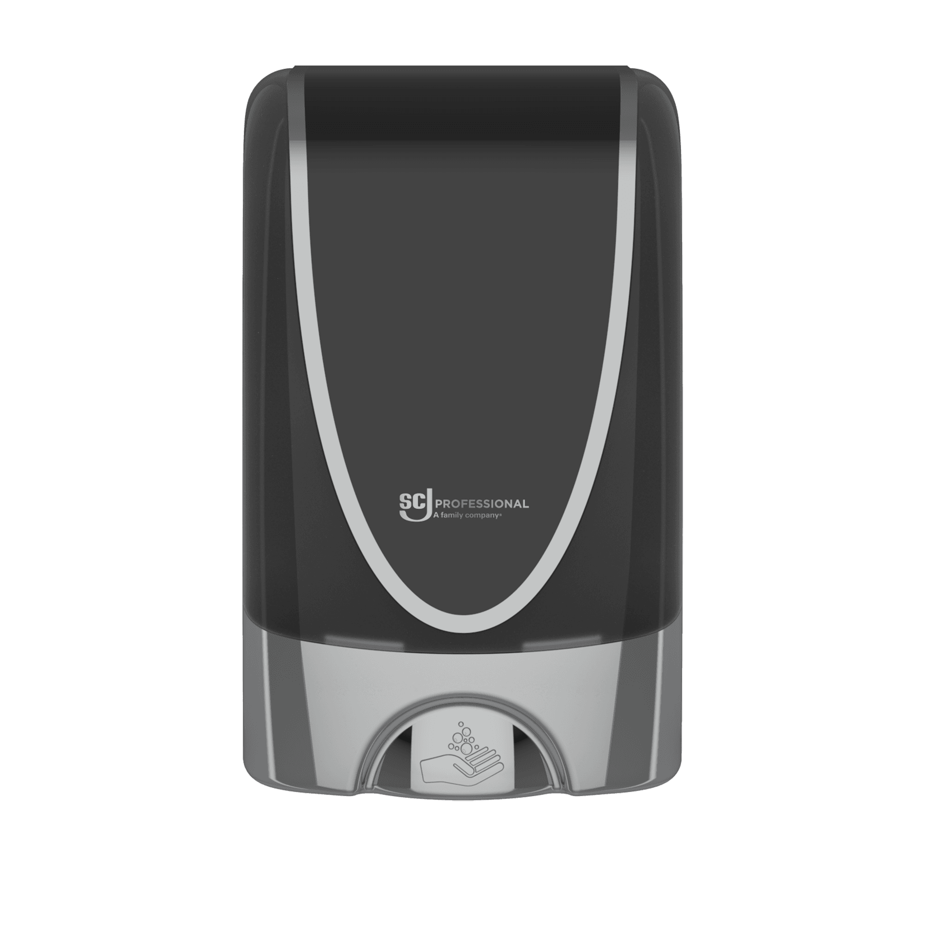 SC Johnson Professional® Hand Sanitizer & Soap Dispenser Foam Black Chrome Plastic Touchless Surface Mount 1/Each