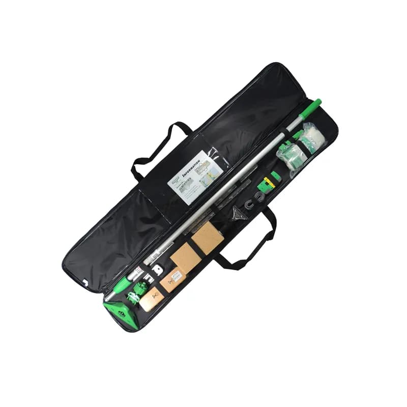 Tran-Set Window Cleaning Kit 51.4X8.7X3.2 IN Nylon Plastic Green 1/Each