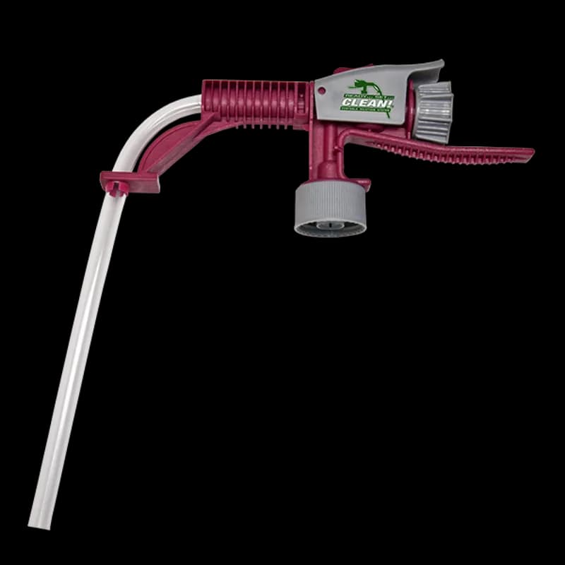 Dispenser Pump Burgundy Gray PP Portable 1/Each