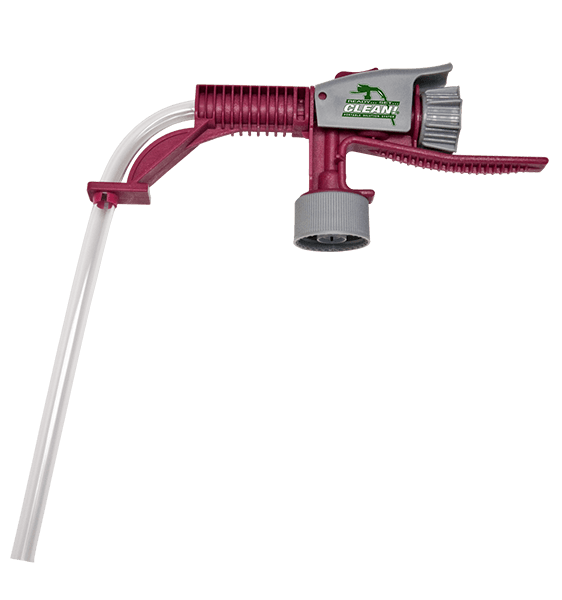 Dispenser Pump Burgundy Gray PP Portable 1/Each