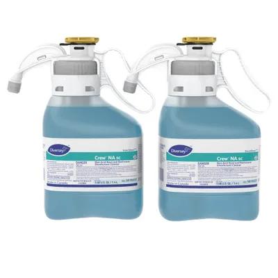 Crew® Floral Restroom Cleaner One-Step Disinfectant 1.4 L Multi Surface Neutral Liquid Concentrate 2/Case